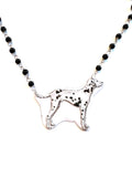 Dalmatian Tin Necklace