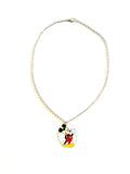 Classic Mickey Mouse Tin Necklace