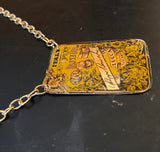 Olive Oil Tin Necklace